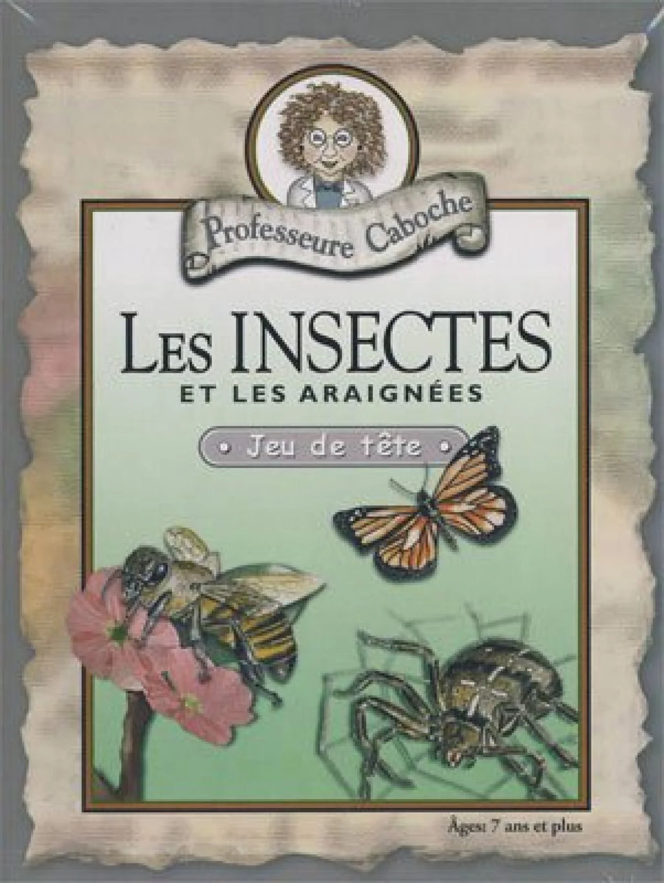 Professeure Caboche - Les insectes et les araignées