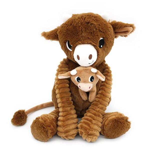 Les PtiPotos - Maman-Bébé - Hindou la Vache Cassonnade