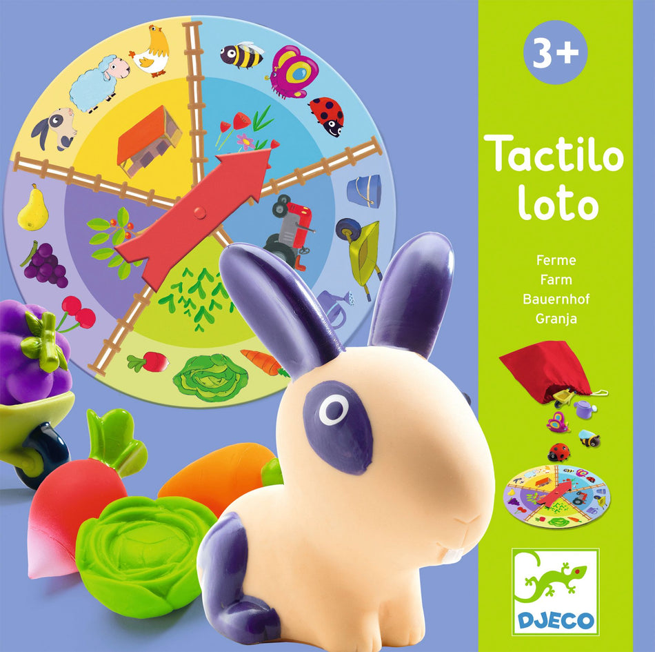 Djeco - Tactilo Loto la ferme