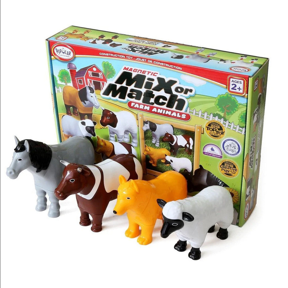 Magnetic Mix or Match - Farm Animals