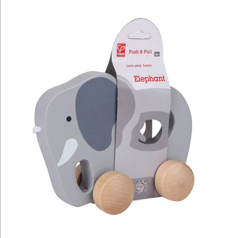 Hape - Elephant Push & Pull
