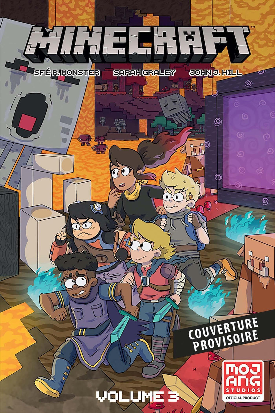 Minecraft La BD officielle Tome 03 - Portal vers l'inconnu