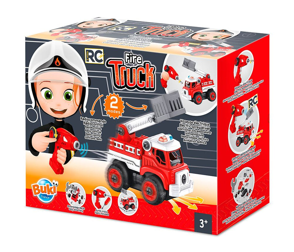Buki France - Téléguidé camion de pompier 2-en-1