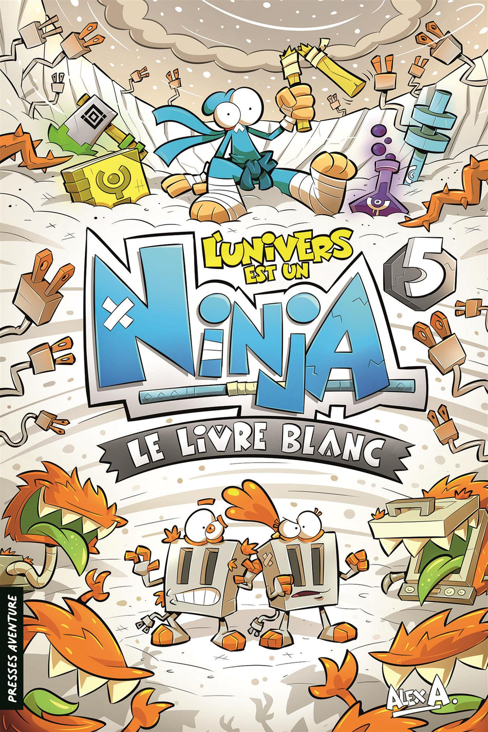 L'Univers est un Ninja Tome 5 - Le livre blanc