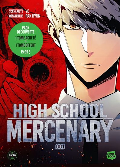 High School Mercenary t.01-02 (pack découverte)