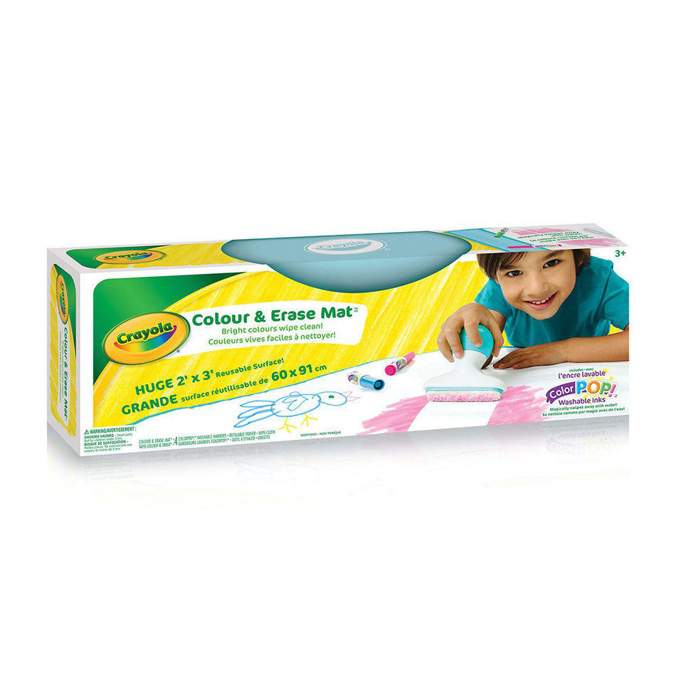 Crayola - Tapis Colour & Erase - Tapis Réutilisable