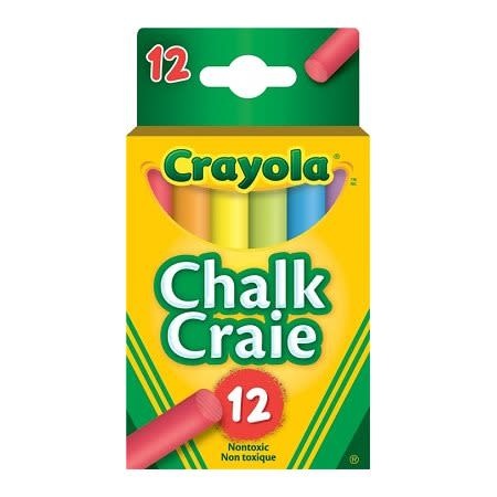 Crayola- 12 craies de couleur