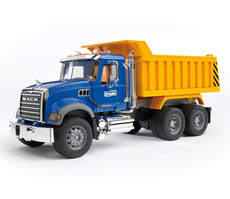Bruder 02815 - Camion MACK Granite avec benne basculante