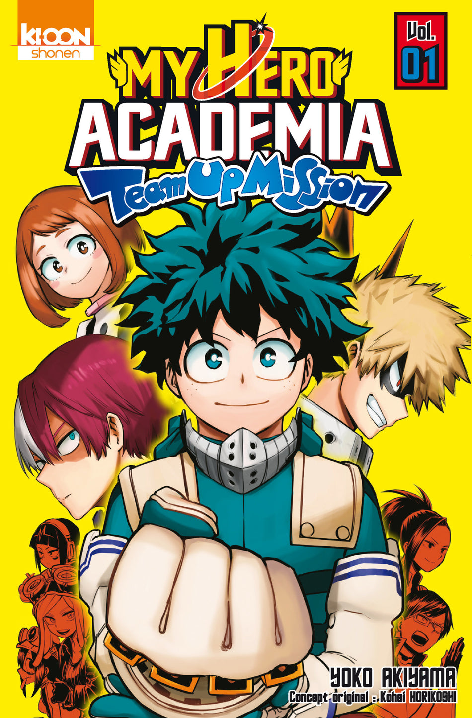 Manga - My Hero Academia - Team Up Mission Tome 01