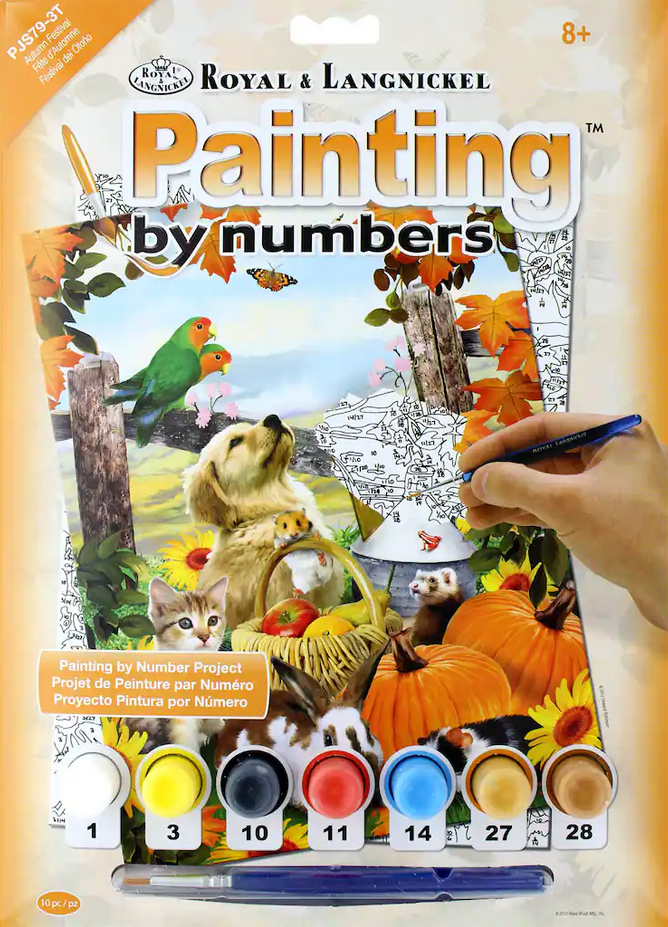 Royal & Langnickel – Painting by Numbers Junior Small - Fête d'Automne