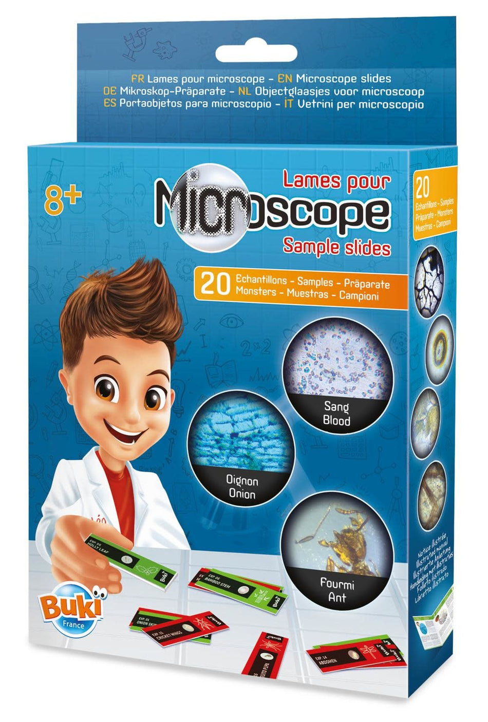 Buki France - Lames pour microscope