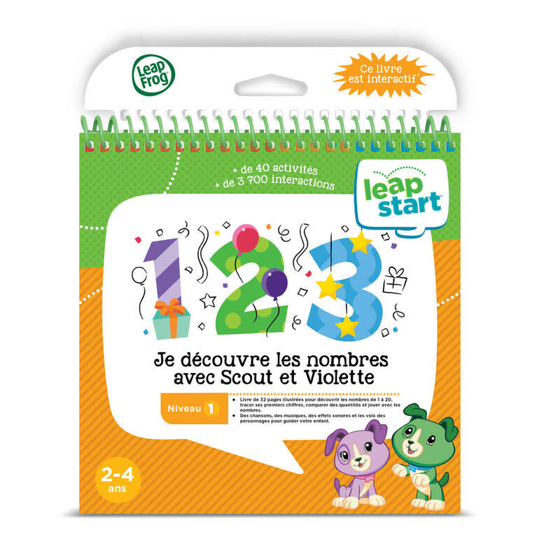 LeapFrog - LeapStart : Je découvre les nombres avec Scout et Violette