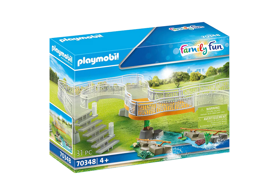 *****Playmobil Family Fun 70348 - Extention pour parc animalier