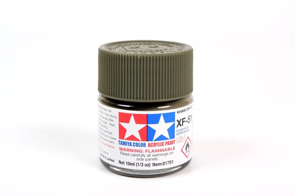Tamiya- XF-51 Glossy Khaki Drab