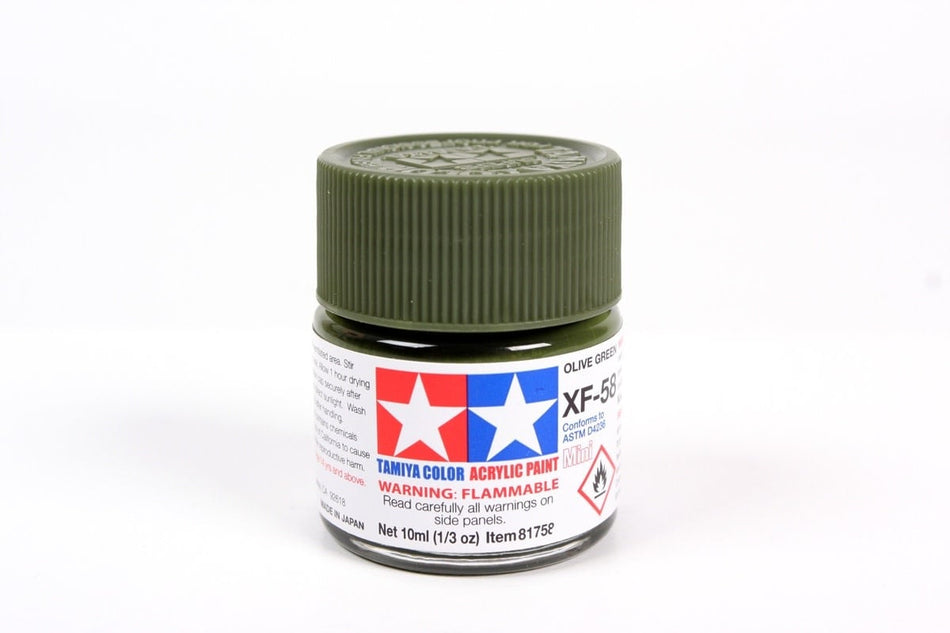 Tamiya- XF-58 Flat Olive Green