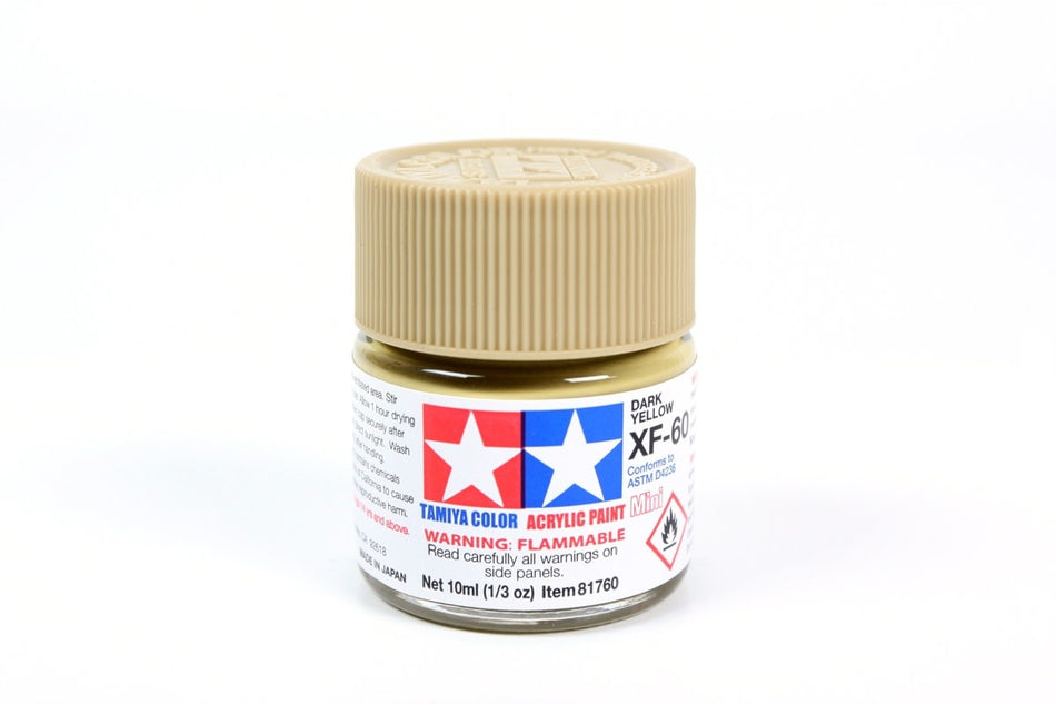 Tamiya- XF-60 Flat Dark Yellow
