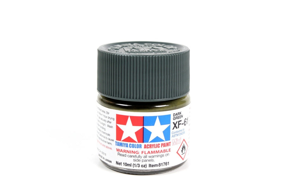 Tamiya- XF-61 Flat Dark Green