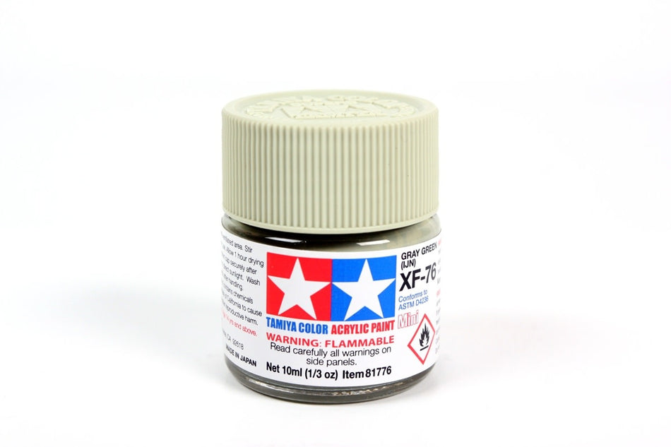 Tamiya- XF-76 Flat Gray Green