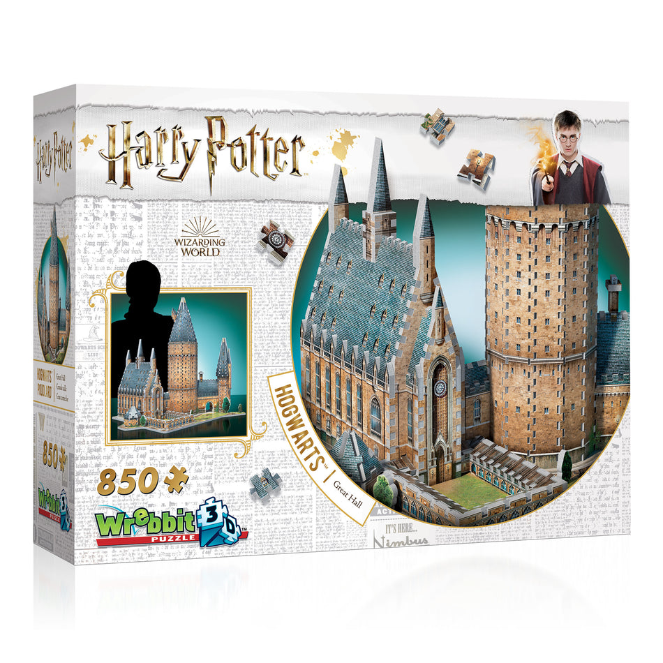 Wrebbit 3D- chateau Poudlard Grande salle
