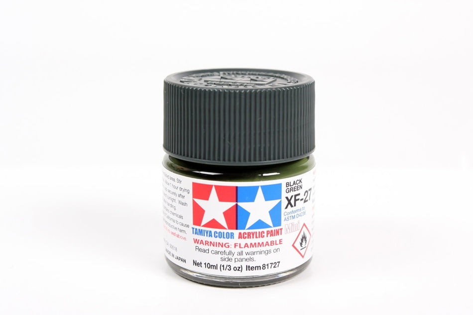 Tamiya- XF-27 Flat Black Green