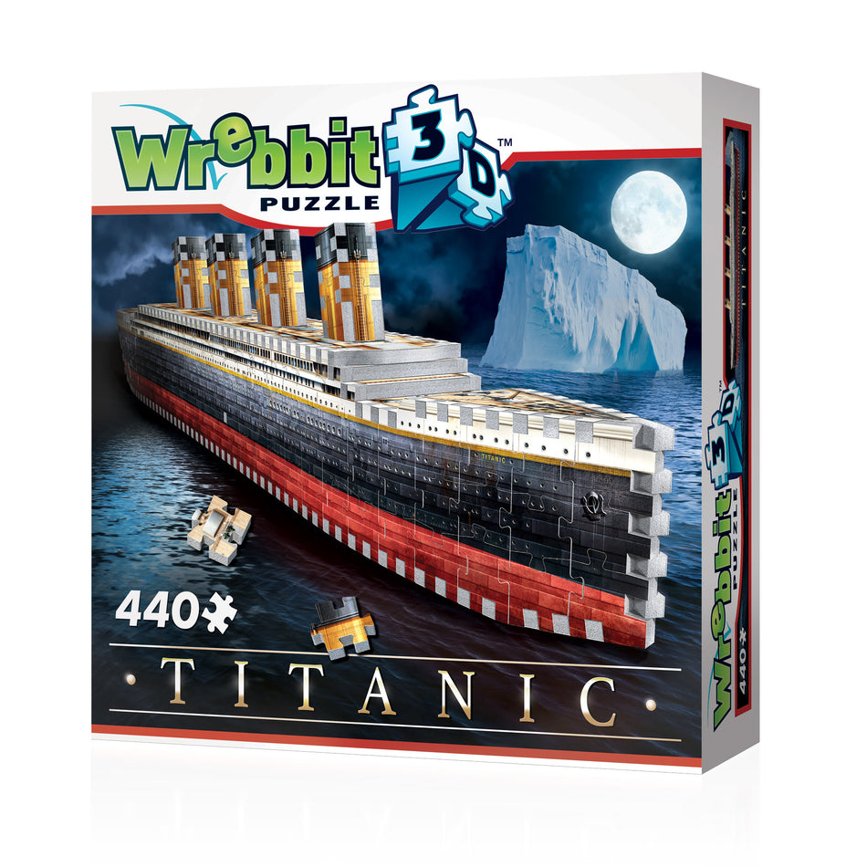 Wrebbit 3D- Titanic 440 pièces
