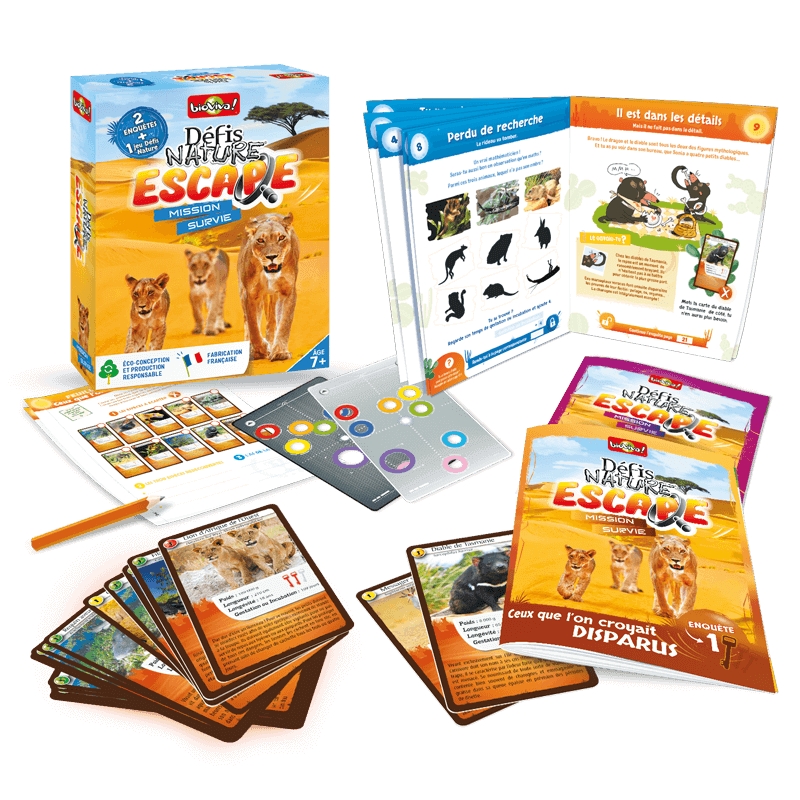 Défis Nature Escape - Mission survie