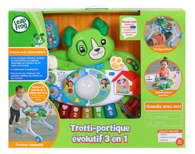 *****LeapFrog - Trotti-portique évolutif 3 en 1