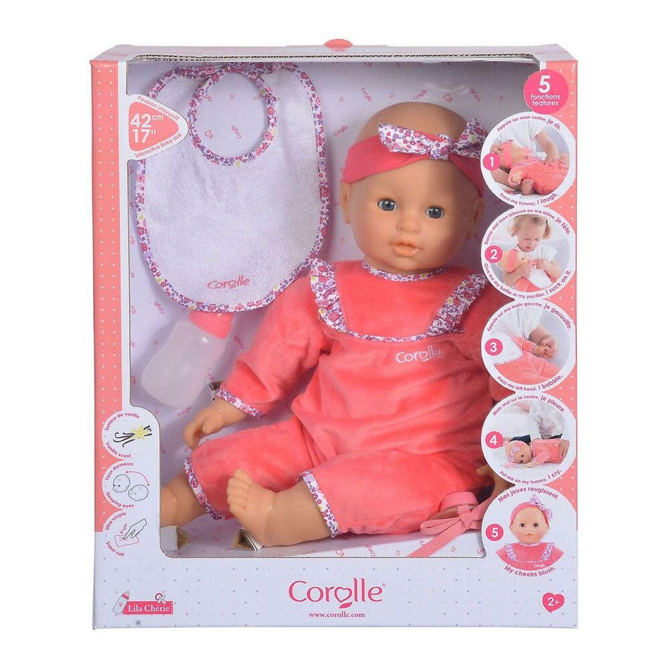 Corolle - Bébé Lila Chérie 17" (5 fonctions)