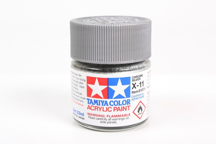 Tamiya- X-11 Chrome Silver
