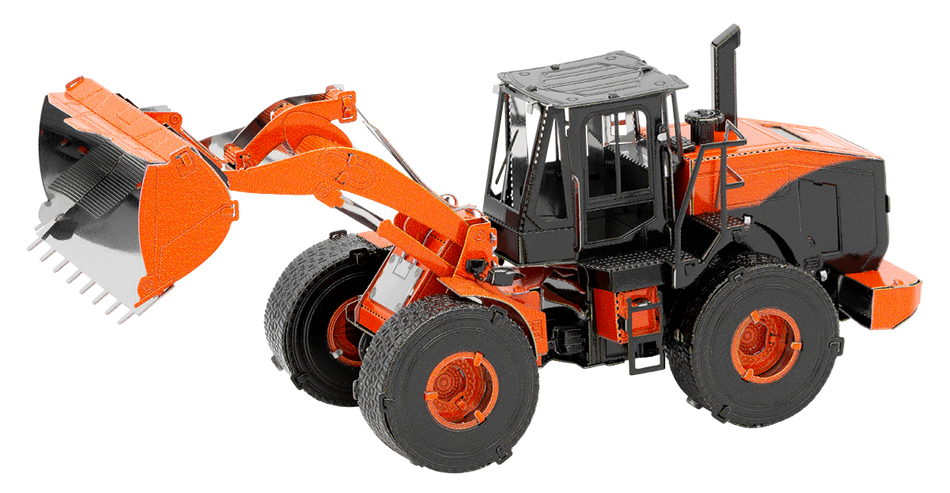 Metal Earth - Wheel Loader orange