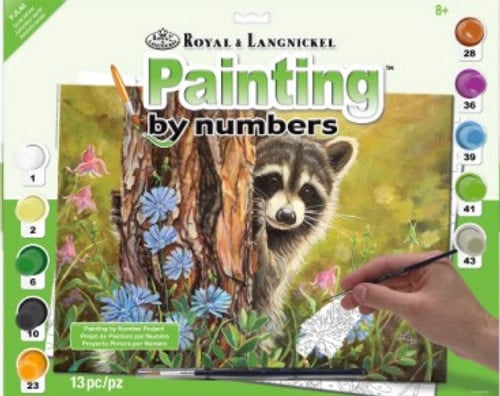 Royal & Langnickel - Painting by Numbers Junior Large - Admirateur secret