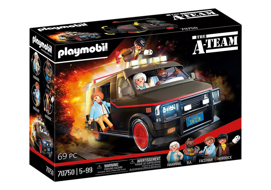 Playmobil 70750 - Le Fourgon de l'Agence tous risques