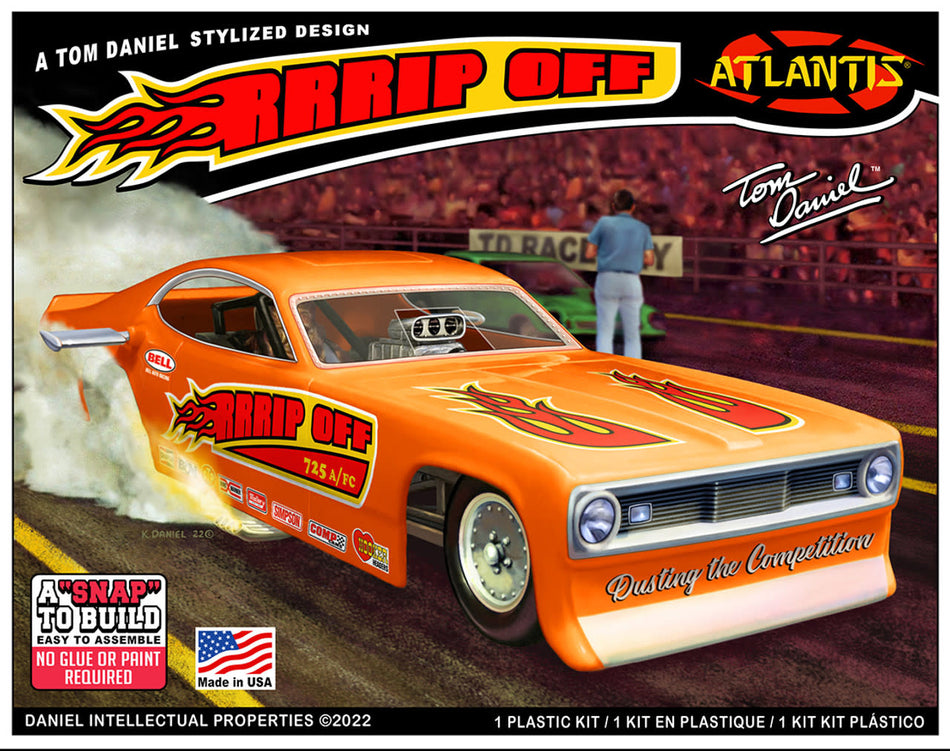Atlantis RRRip Off Funny CAr a snap to build