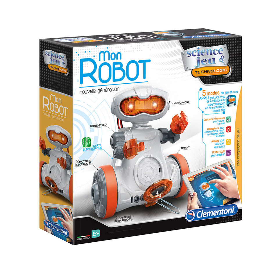 Clementoni - Science & Jeu - Mon Robot Nouvelle Génération
