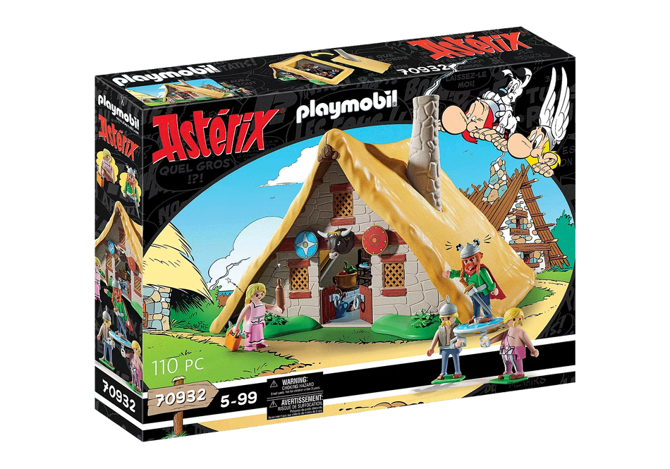 Playmobil Astérix 70932 - La hutte d'Abraracourcix