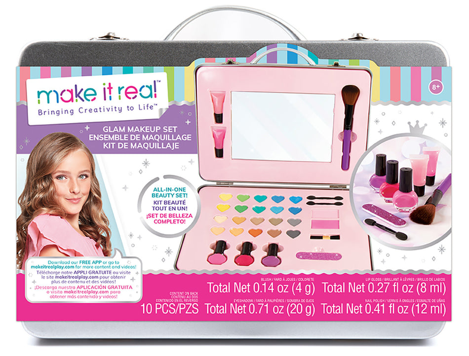 *****Make it real ensemble de maquillage licorne    (Vernis Sec)