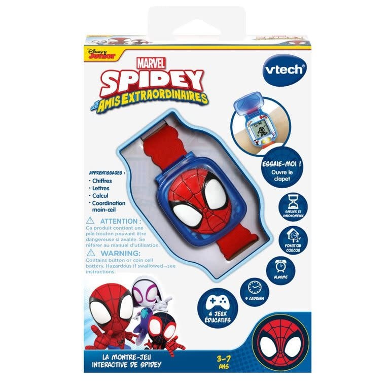 VTech - La montre-jeu interactive de Spidey