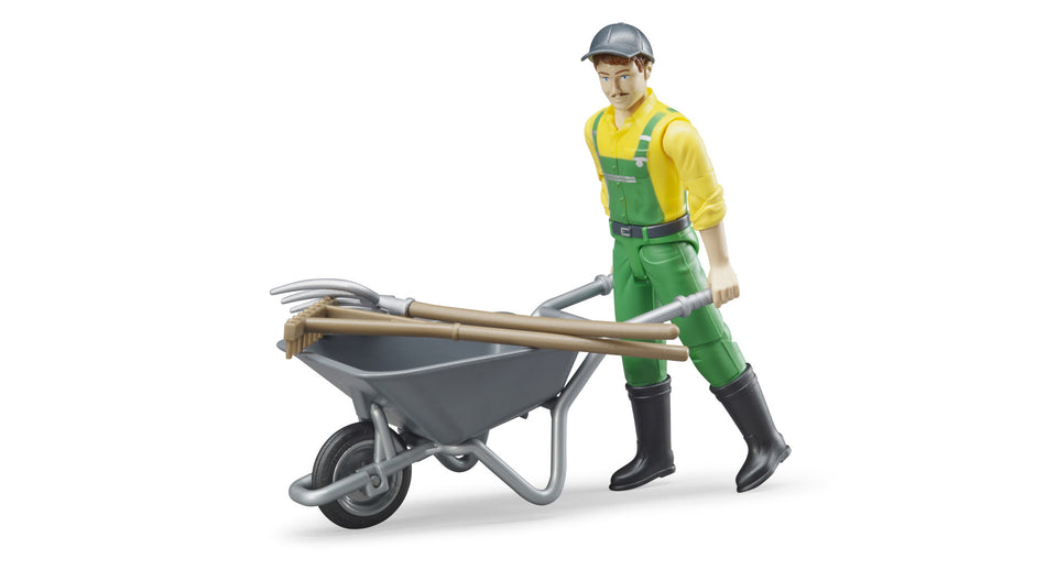 Bruder 62610 - Kit de figurine Agriculteur