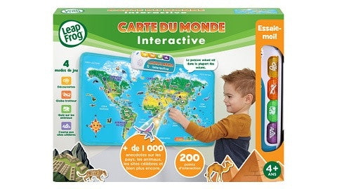 *****LeapFrog - Carte du monde interactive