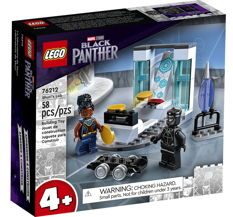 *****Lego 76212 Black Panther - Le laboratoire de Shuri