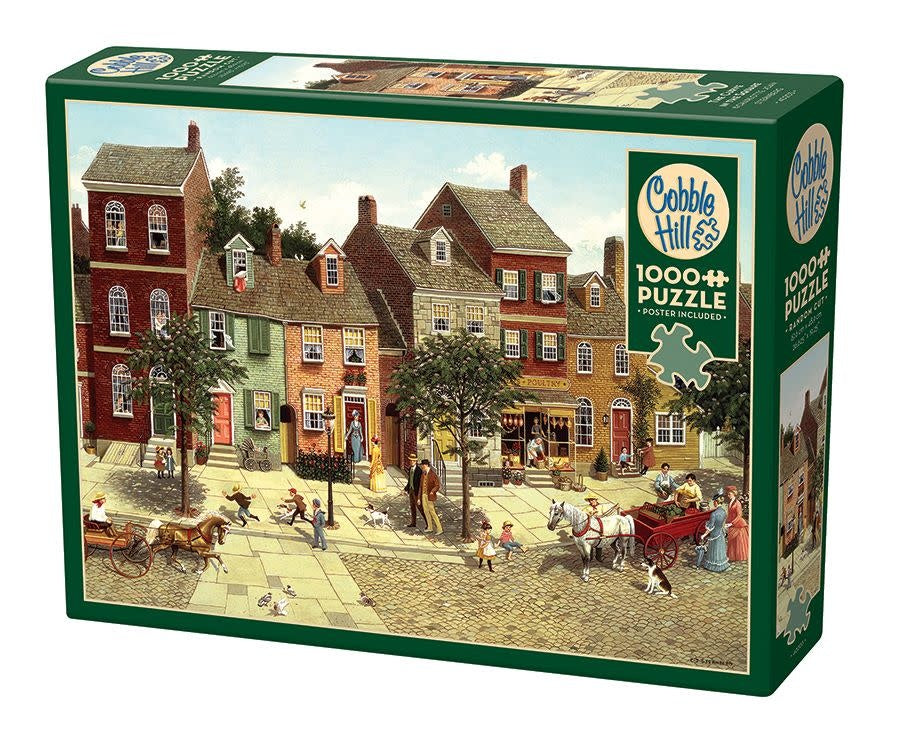 Cobble Hill 1000 - The Curve in the Square