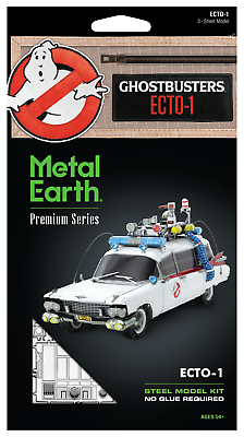 Metal Earth Iconx -Ecto-1 Ghostbusters, 3 feu.