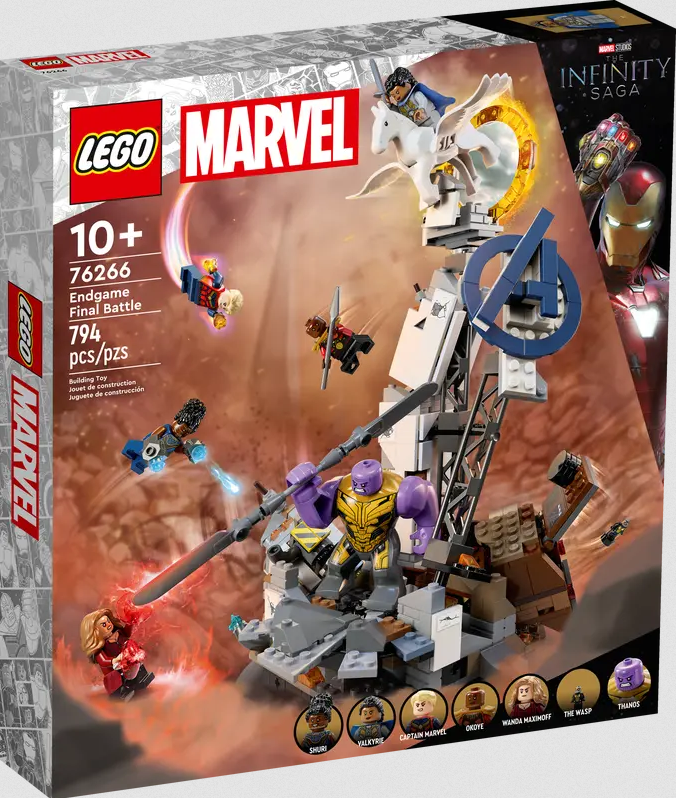 Lego 76266 Marvel - Phase finale - Le dernier combat