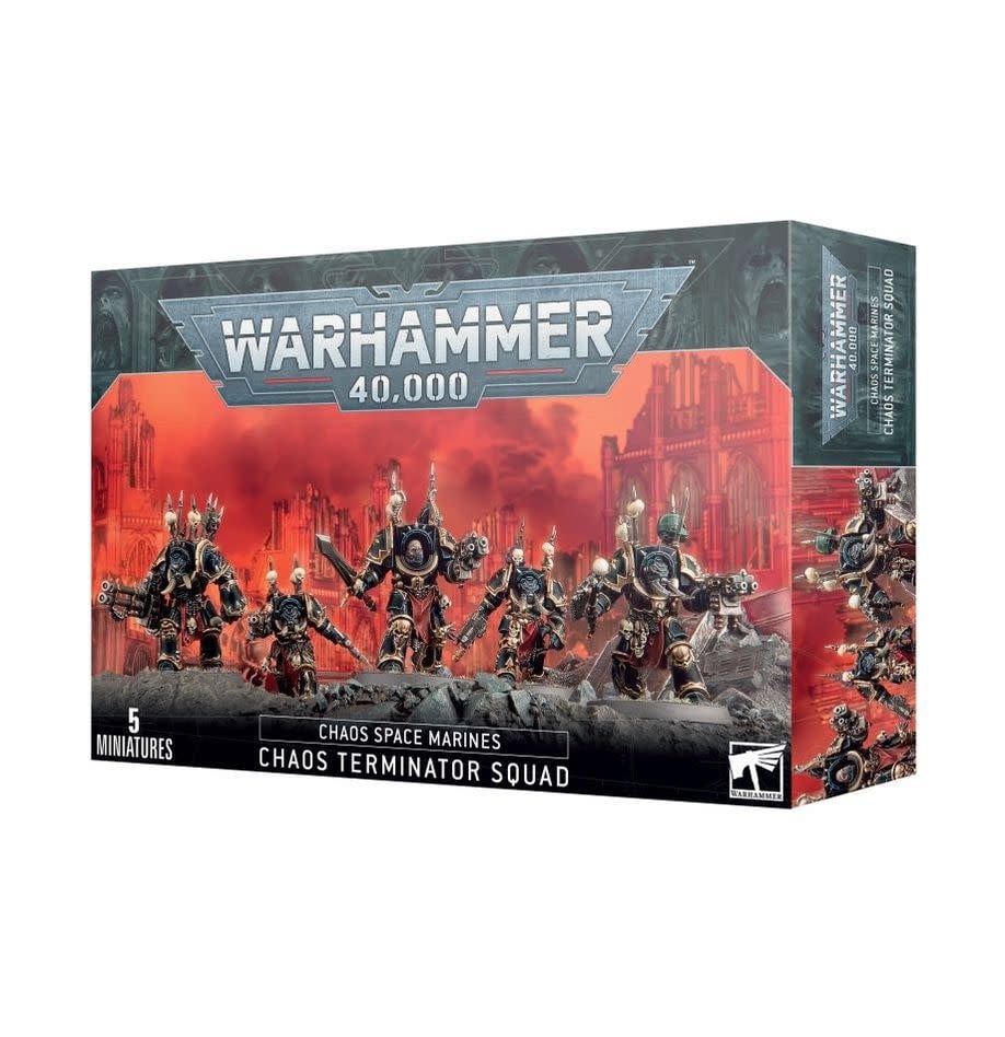 W40K - Chaos Space Marines Chaos Terminator Squad