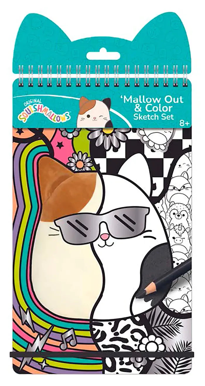 Squishmallows Kit de Croquis Mallow Out & Color
