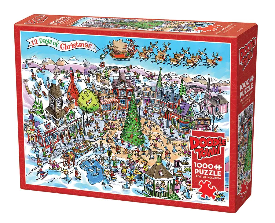 Cobble Hill 1000 - 12 Days of Christmas