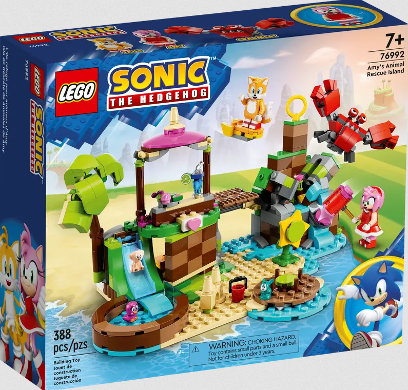 *****Lego 76992 Sonic - L'île refuge pour animaux d'Amy