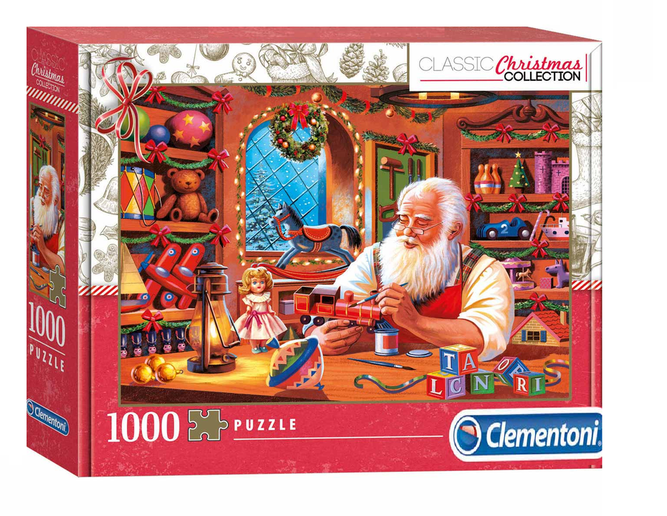 Clementoni 1000 - L'atelier du Père Noel