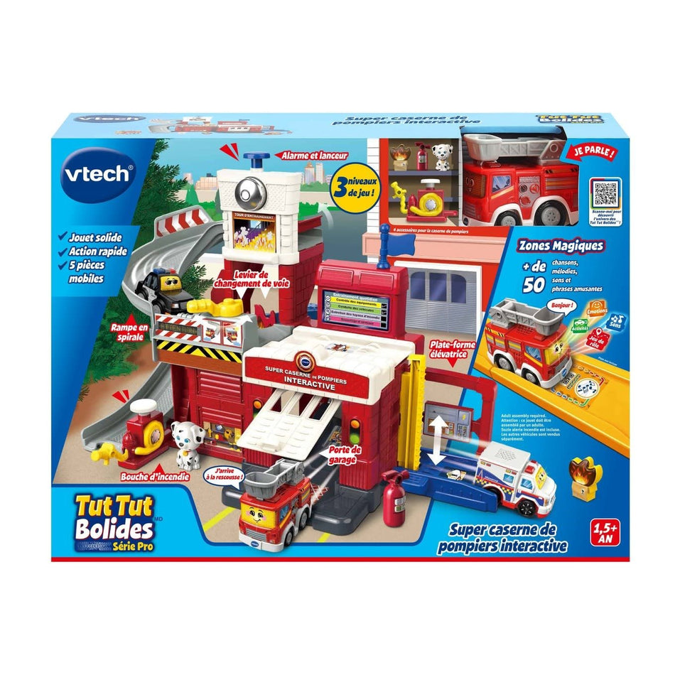 Vtech - Tut tut bolides - Super caserne de pompiers