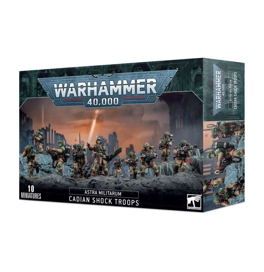 W40K - Astra Militarum Cadian Shock Troops